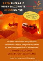 Atemtherapie in der Salzgrotte – Atmen Sie auf! 
