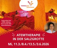 Atemtherapie in der Salzgrotte - Atmen Sie auf!