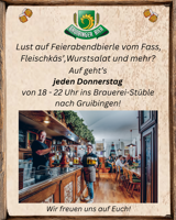 Lust auf Feierabendbierle vom Fass?