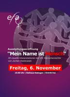 "Mein Name ist Mensch" 